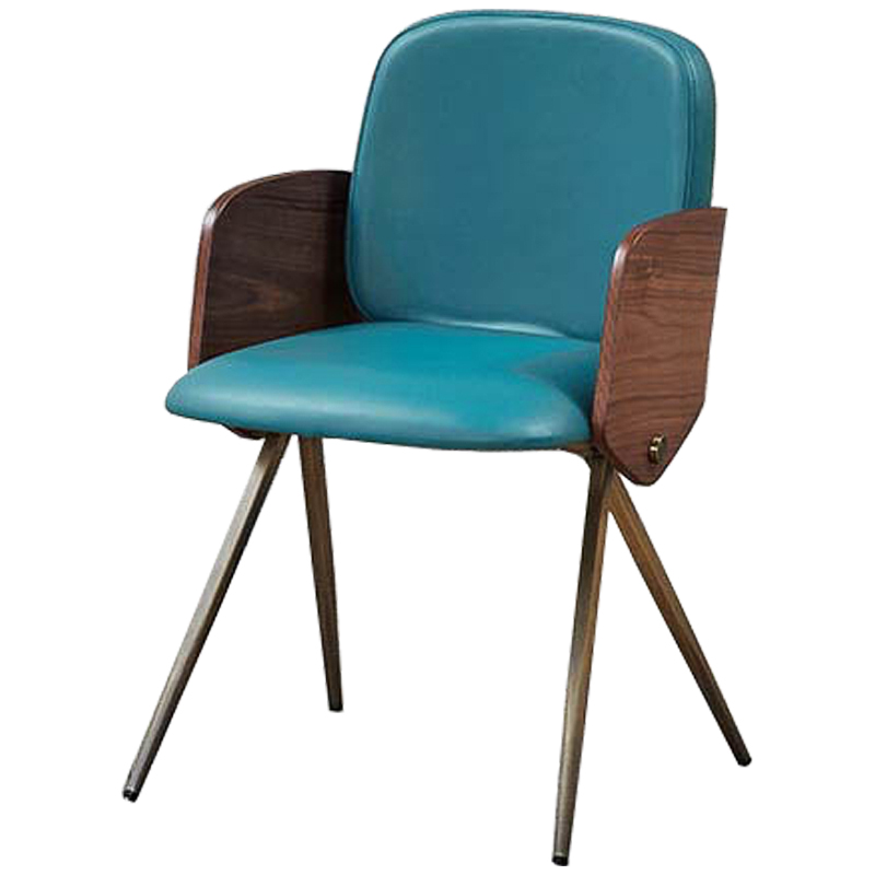 Стул Fionan Stool Коричневый Бронза Бирюзовый Стул Fionan Stool Коричневый Бронза Бирюзовый в Тюмени | Loft Concept