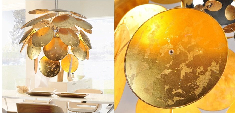 Люстра Discoco Gold Leaf - Loft-Concept в Тюмени