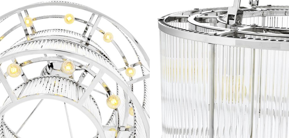 Люстра Chandelier Bernardi Nickel - Loft-Concept в Тюмени