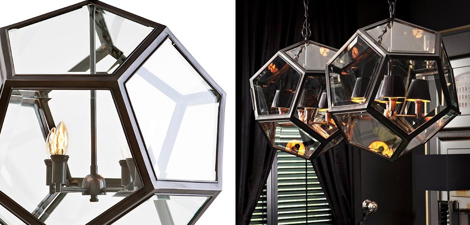 Люстра Eichholtz Lantern Yorkshire Bronze L - Loft-Concept в Тюмени