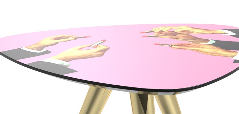 Журнальный стол Seletti Side Table Pink Lipsticks Журнальный стол Seletti Side Table Pink Lipsticks - Loft-Concept в Тюмени