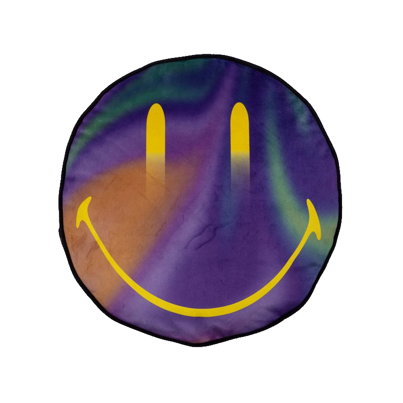 Подушка Gradient Cushion Smiley Желтый Черный Синий Подушка Gradient Cushion Smiley Желтый Черный Синий в Тюмени | Loft Concept