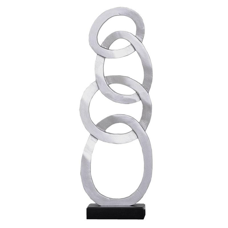 Статуэтка Anillos Statuette silver Серебряный Статуэтка Anillos Statuette silver Серебряный в Тюмени | Loft Concept