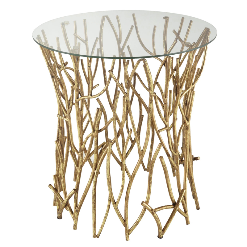 Приставной стол Golden Forest Золотой Приставной стол Golden Forest Золотой в Тюмени | Loft Concept