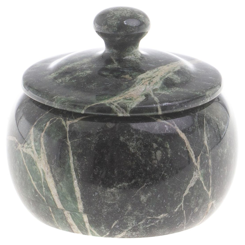 Сахарница из натурального камня Змеевик Stone Sugar Bowls Зеленый Сахарница из натурального камня Змеевик Stone Sugar Bowls Зеленый в Тюмени | Loft Concept