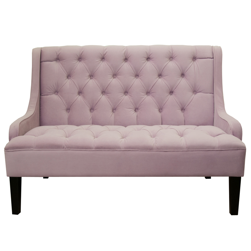 Диван Folket Sofa velour pink Розовый (Rose) Диван Folket Sofa velour pink Розовый (Rose) в Тюмени | Loft Concept
