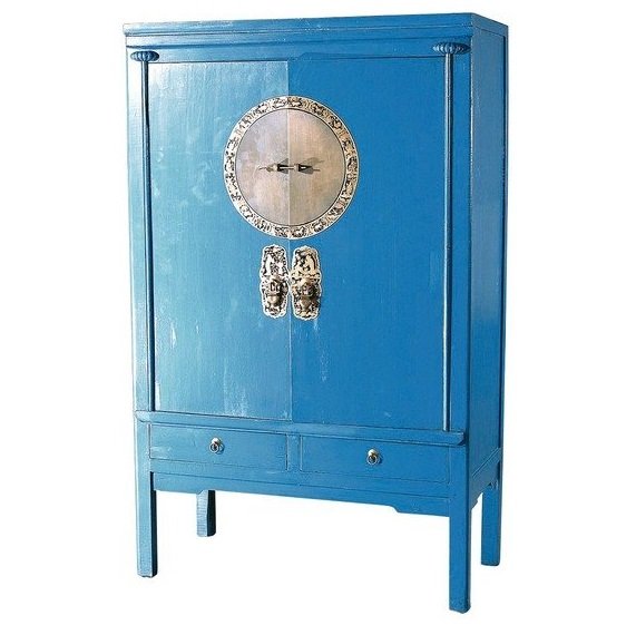 Шкаф китайский Light blue Голубой Шкаф китайский Light blue Голубой в Тюмени | Loft Concept