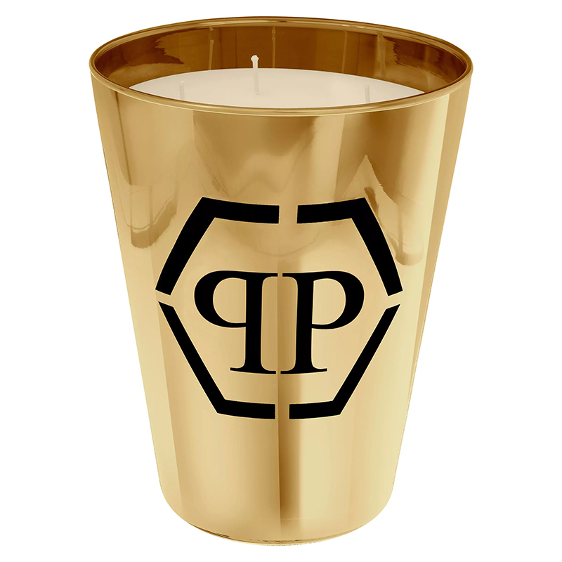Свеча Philipp Plein Candle Empire Gold L Золотой Черный Белый в Тюмени | Loft Concept 