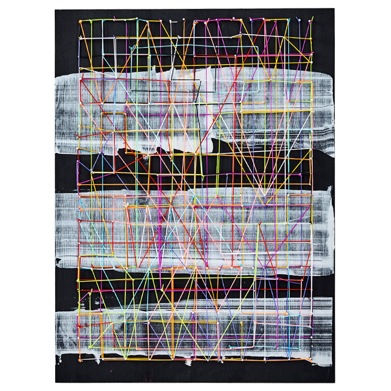 Картина Thread Drawing Мульти Картина Thread Drawing Мульти в Тюмени | Loft Concept