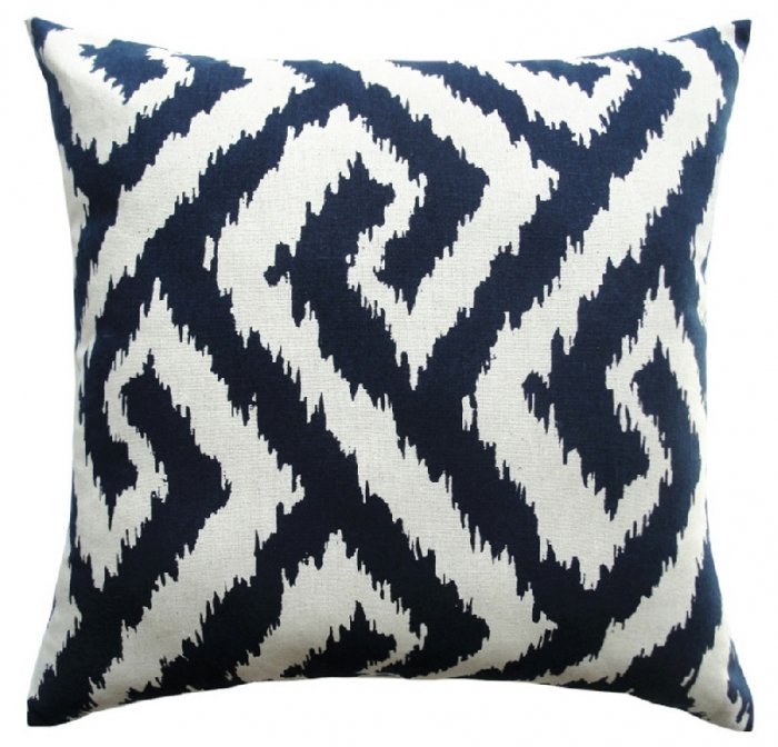 подушка black and white ornament Черно-белый подушка black and white ornament Черно-белый в Тюмени | Loft Concept