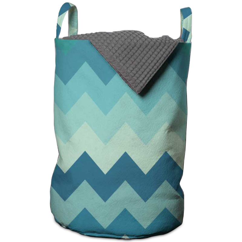 Корзина Blue Chevron Basket Мульти Корзина Blue Chevron Basket Мульти в Тюмени | Loft Concept