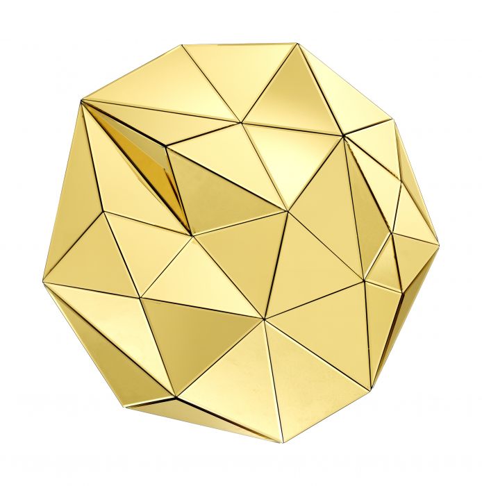 Зеркало Eichholtz Mirror Topanga Gold Глянцевое золото Зеркало Eichholtz Mirror Topanga Gold Глянцевое золото в Тюмени | Loft Concept