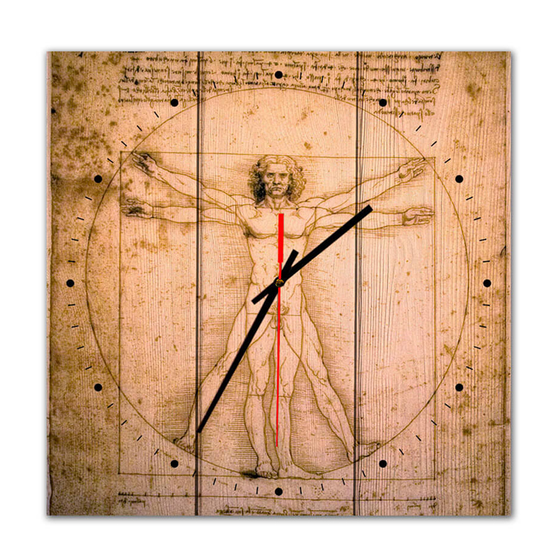 Часы VITRUVIAN MAN Часы VITRUVIAN MAN в Тюмени | Loft Concept