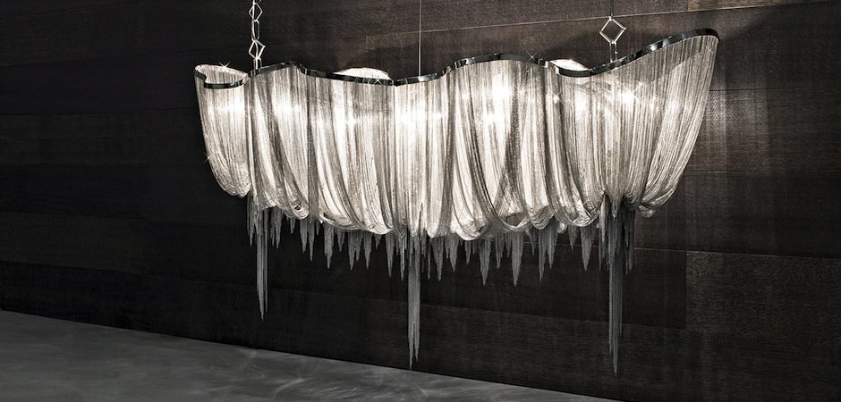 Люстра Atlantis Aluminium Chain Chandelier Люстра Atlantis Aluminium Chain Chandelier - Loft-Concept в Тюмени