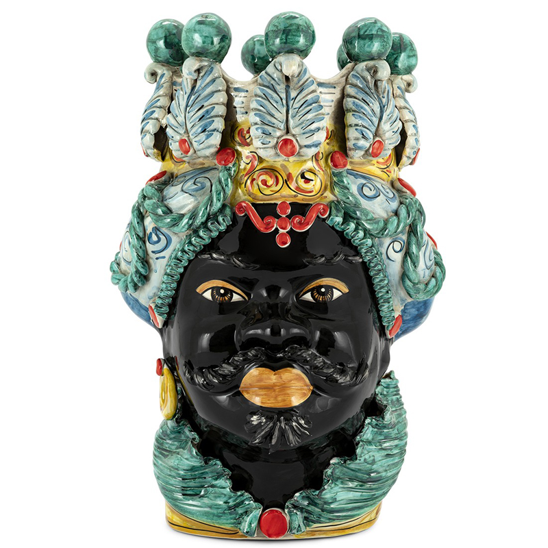 Ваза VASE MORO MAN BIG TRAD. II Мульти Ваза VASE MORO MAN BIG TRAD. II Мульти в Тюмени | Loft Concept