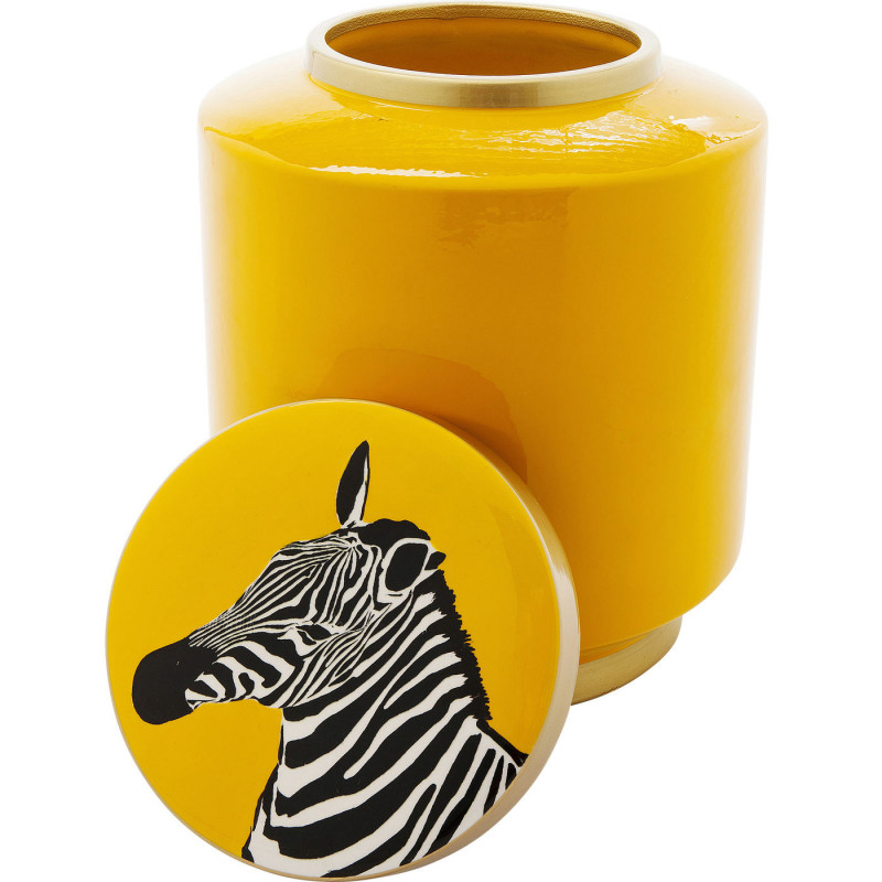 Ваза с крышкой Yellow Zebra Желтый Ваза с крышкой Yellow Zebra Желтый в Тюмени | Loft Concept