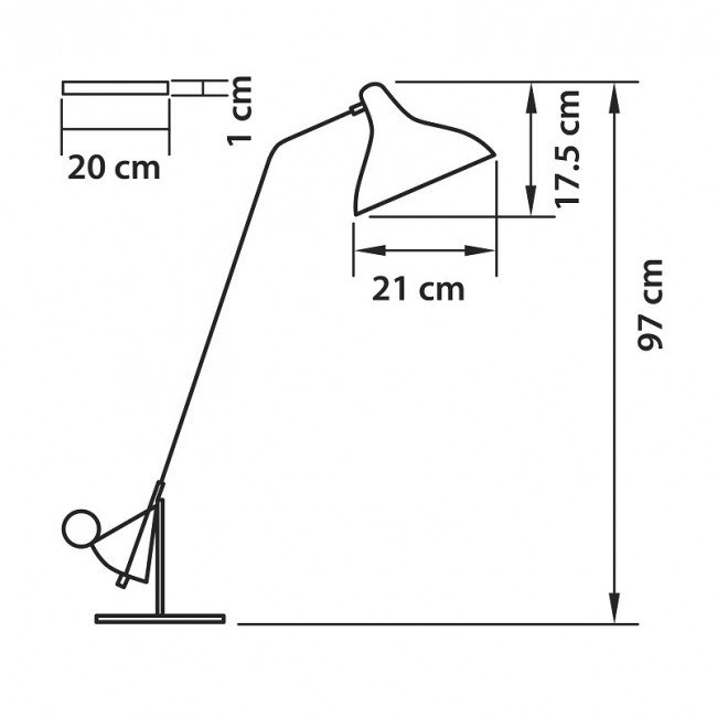 Настольная лампа Lampara Table Lamp Настольная лампа Lampara Table Lamp в Тюмени