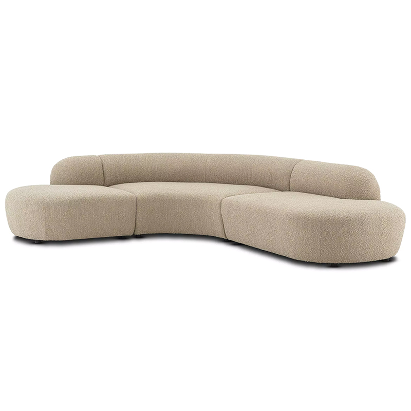 Диван Eichholtz Sofa Bjorn Boucle Sand Песочный Диван Eichholtz Sofa Bjorn Boucle Sand Песочный в Тюмени | Loft Concept