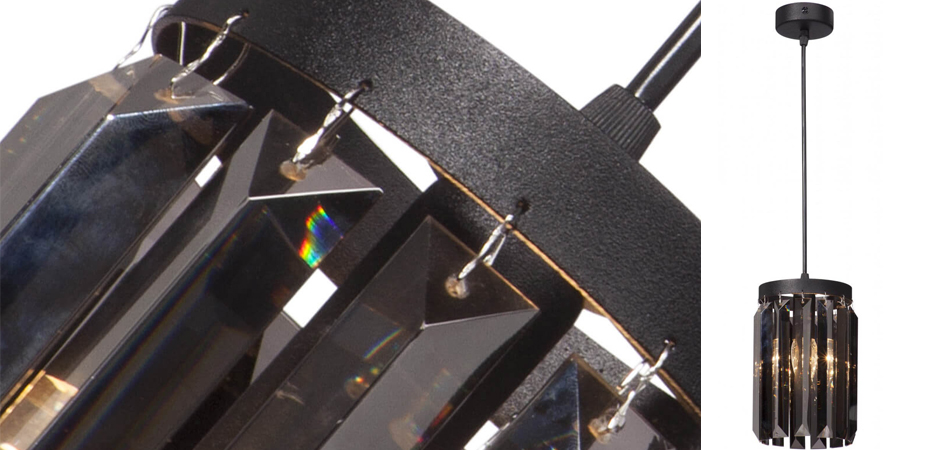 Светильник ODEON Smok Glass Pendant lamp Стекло Смок D 12 Светильник ODEON Smok Glass Pendant lamp Стекло Смок D 12 - Loft-Concept в Тюмени