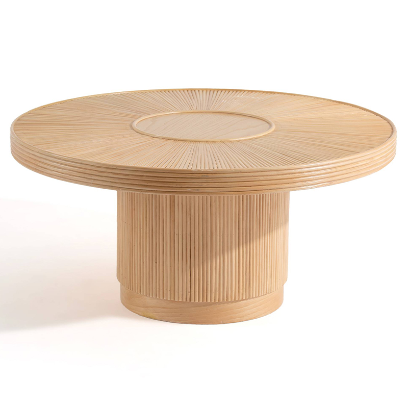 Кофейный стол Randi Wicker Coffee Table Светлый дуб Кофейный стол Randi Wicker Coffee Table Светлый дуб в Тюмени | Loft Concept