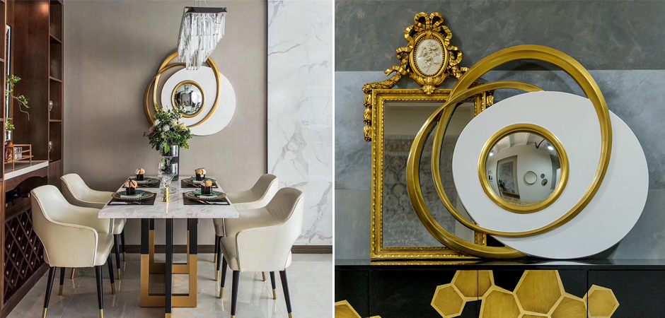 Зеркало Miroir Saturnales N 311 White Зеркало Miroir Saturnales N 311 White - Loft-Concept в Тюмени