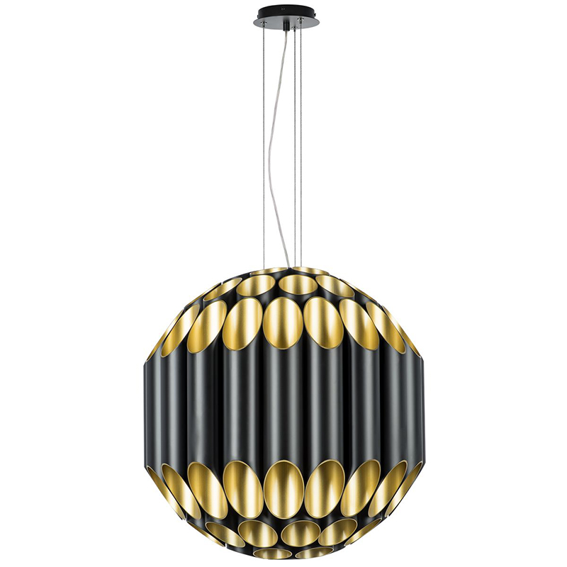 Люстра Garbi Black Pipe Organ Chandelier 80 Черный Золотой Люстра Garbi Black Pipe Organ Chandelier 80 Черный Золотой в Тюмени | Loft Concept