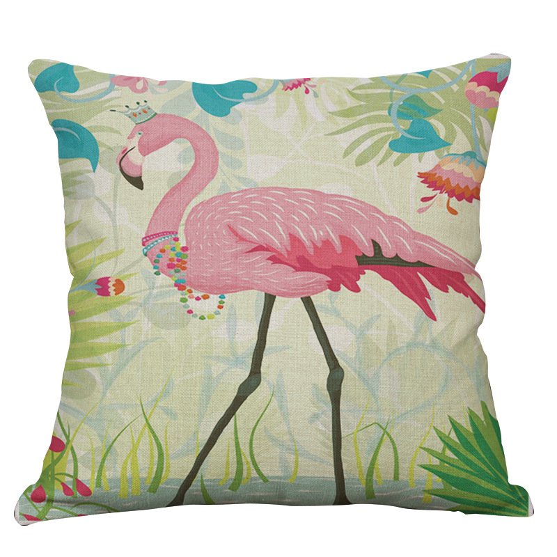 Декоративная подушка Flamingo15 Мульти Декоративная подушка Flamingo15 Мульти в Тюмени | Loft Concept
