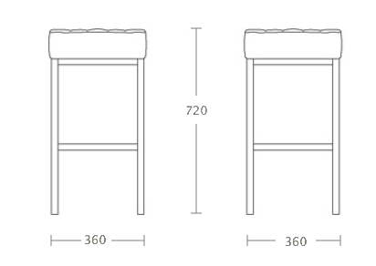 Барный стул Florence Knoll Bar Stool Барный стул Florence Knoll Bar Stool в Тюмени