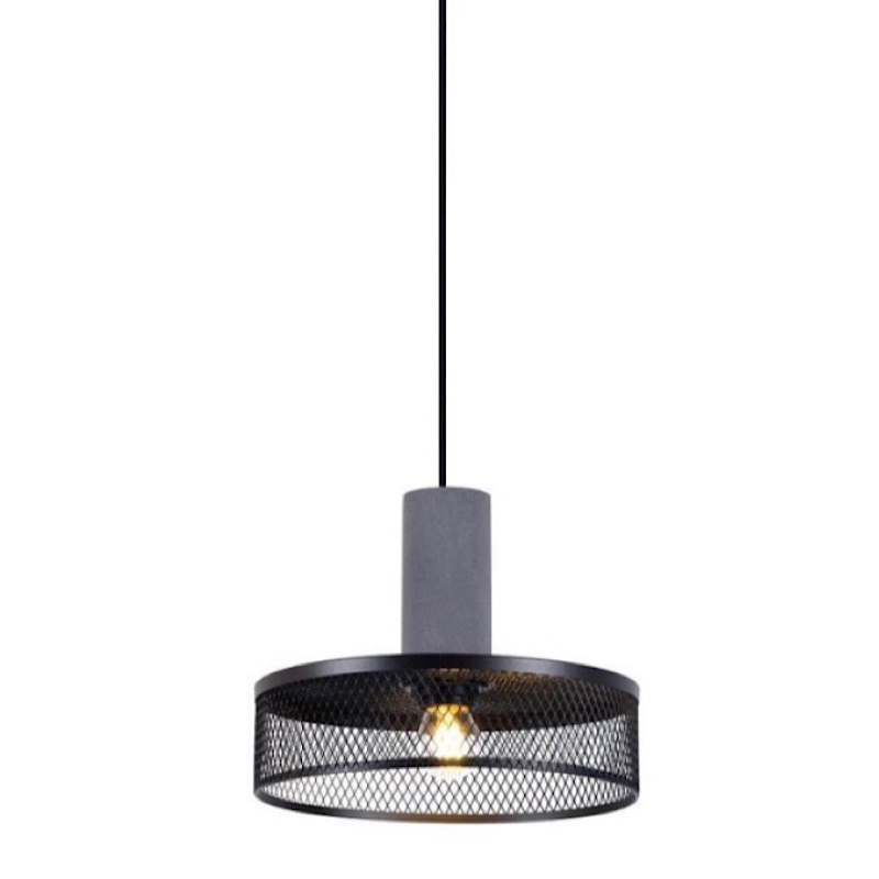 Подвесной светильник Loft Black Riveted Mesh Lighting Серый Черный матовый Подвесной светильник Loft Black Riveted Mesh Lighting Серый Черный матовый в Тюмени | Loft Concept