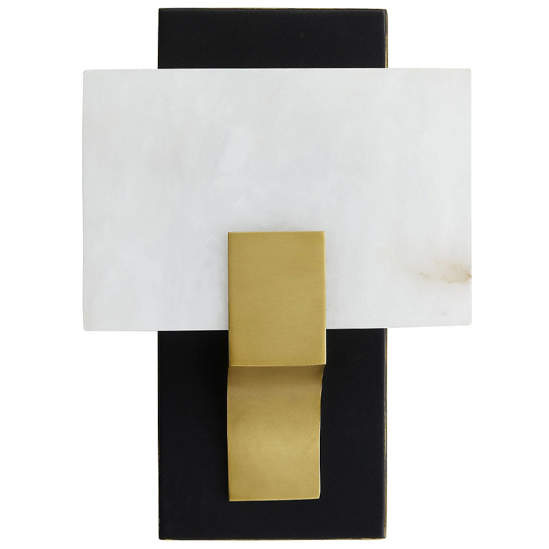 Бра LUNA SCONCE Латунь Белый Черный Бра LUNA SCONCE Латунь Белый Черный в Тюмени | Loft Concept