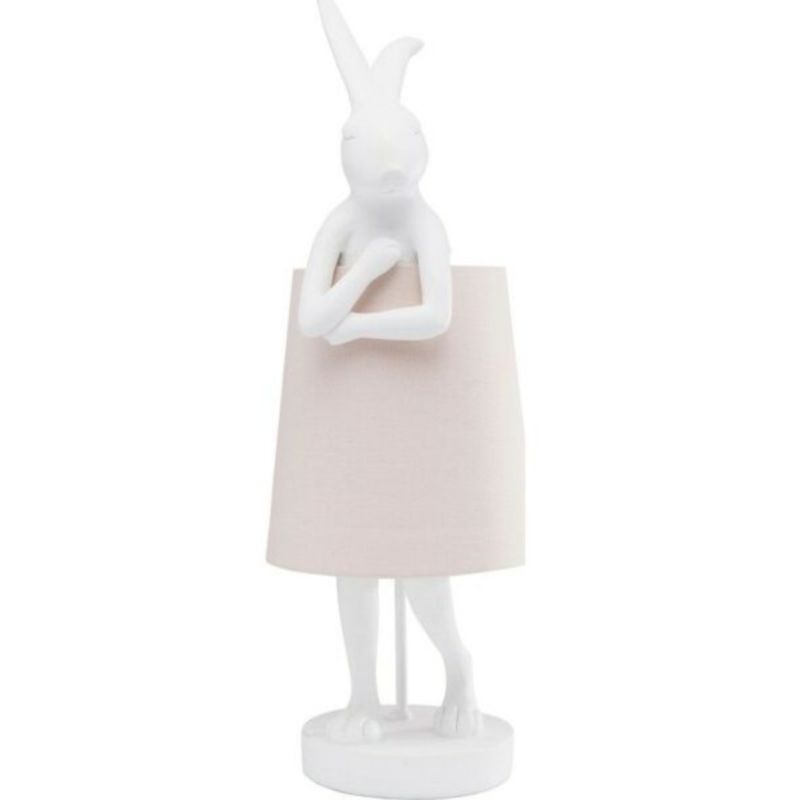 Настольная лампа The White Hare Розовый Белый Настольная лампа The White Hare Розовый Белый в Тюмени | Loft Concept
