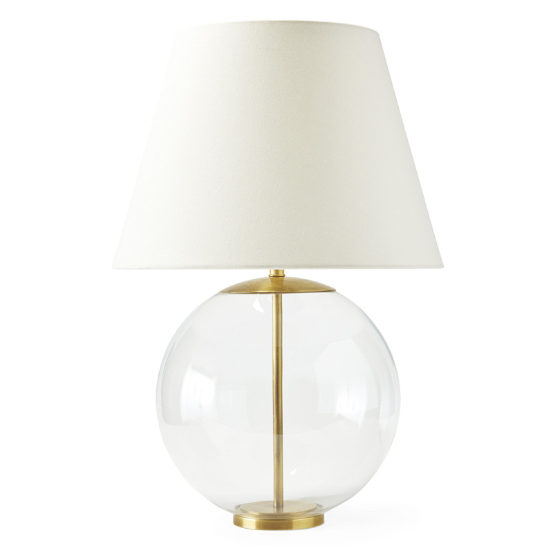 Настольная лампа Emory Table Lamp Gold Золотой Прозрачный (Transparent) Белый Настольная лампа Emory Table Lamp Gold Золотой Прозрачный (Transparent) Белый в Тюмени | Loft Concept
