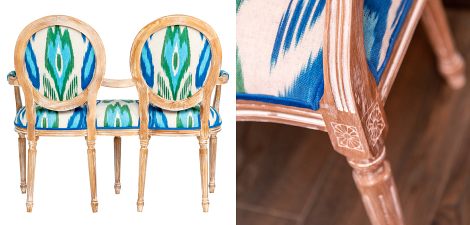 Диванетка с узором Ikat Pattern Диванетка с узором Ikat Pattern - Loft-Concept в Тюмени