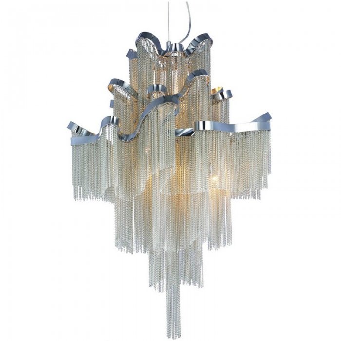 Люстра Stream Chandelier White Белый Люстра Stream Chandelier White Белый в Тюмени | Loft Concept