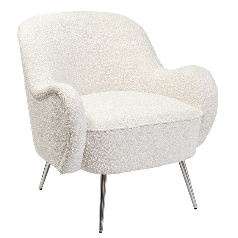 Кресло Boucle Choli Armchair Кремовый Кресло Boucle Choli Armchair Кремовый в Тюмени | Loft Concept