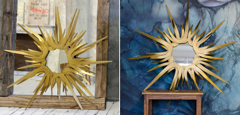 Зеркало Sharp Sun Mirror Зеркало Sharp Sun Mirror - Loft-Concept в Тюмени