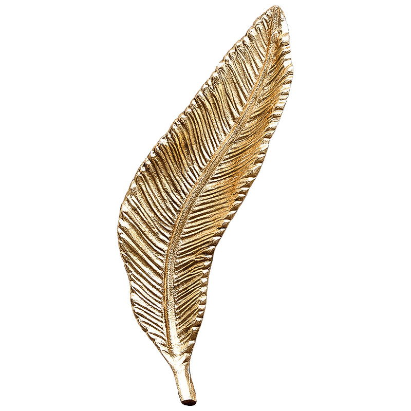 Аксессуар Gold Oblong Leaf Золотой Аксессуар Gold Oblong Leaf Золотой в Тюмени | Loft Concept