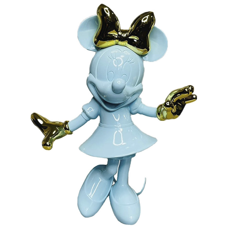 Статуэтка Минни Маус голубого цвета Minnie Mouse Blue Figurine Голубой Статуэтка Минни Маус голубого цвета Minnie Mouse Blue Figurine Голубой в Тюмени | Loft Concept