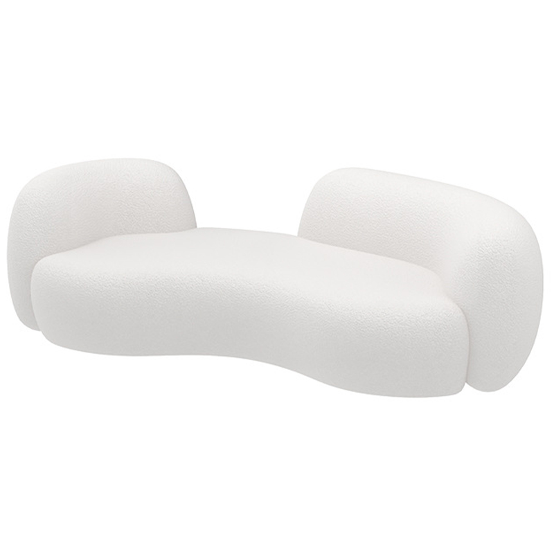 Диван Elliot White Boucle Collection Sofa Белый Диван Elliot White Boucle Collection Sofa Белый в Тюмени | Loft Concept