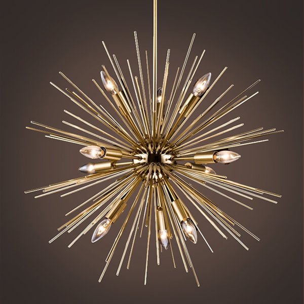 Люстра Astra Chandelier Sputnik Gold 60 Золотой Люстра Astra Chandelier Sputnik Gold 60 Золотой в Тюмени | Loft Concept