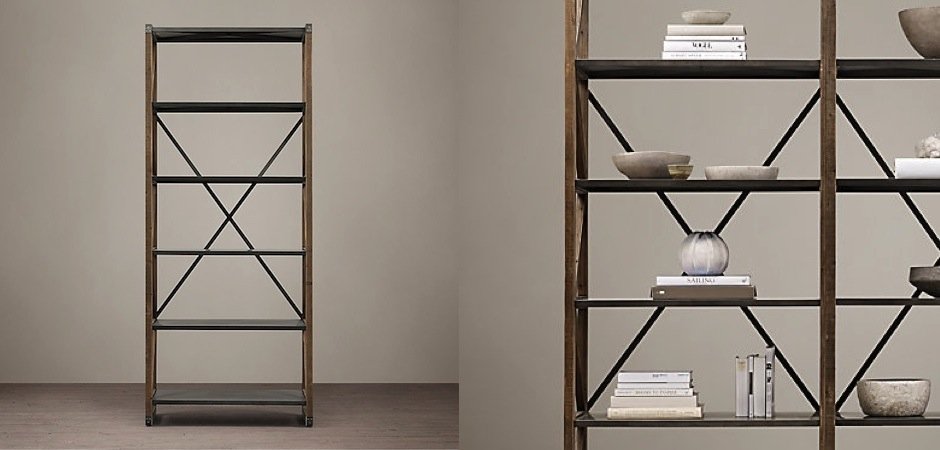 Стеллаж Visteria Double Стеллаж Visteria Double - Loft-Concept в Тюмени