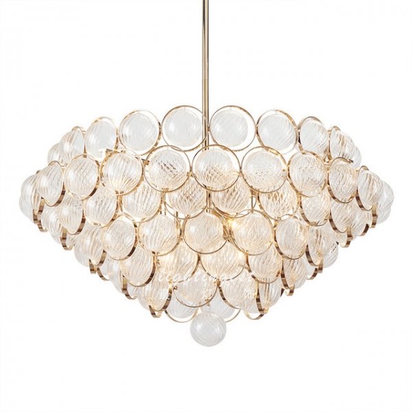 Люстра Atomos Chandelier Designer Reproduction Глянцевое золото Люстра Atomos Chandelier Designer Reproduction Глянцевое золото в Тюмени | Loft Concept