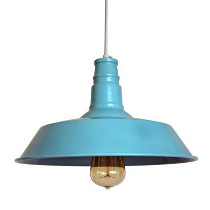 Подвесной светильник Loft Blue Bell Голубой пастельный Подвесной светильник Loft Blue Bell Голубой пастельный в Тюмени | Loft Concept