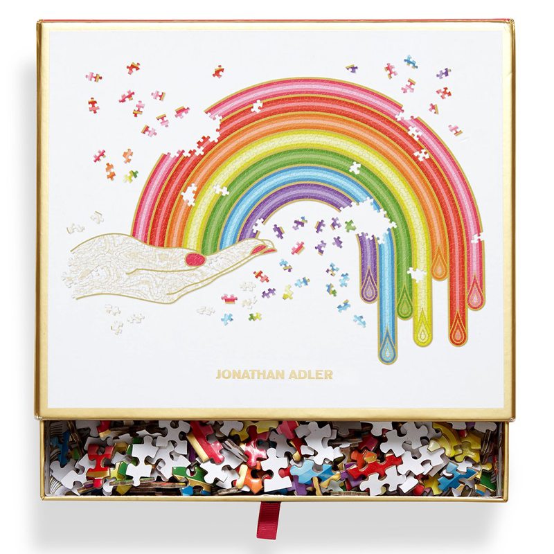 Пазлы RAINBOW HAND SHAPED PUZZLE Jonathan Adler Мульти Пазлы RAINBOW HAND SHAPED PUZZLE Jonathan Adler Мульти в Тюмени | Loft Concept