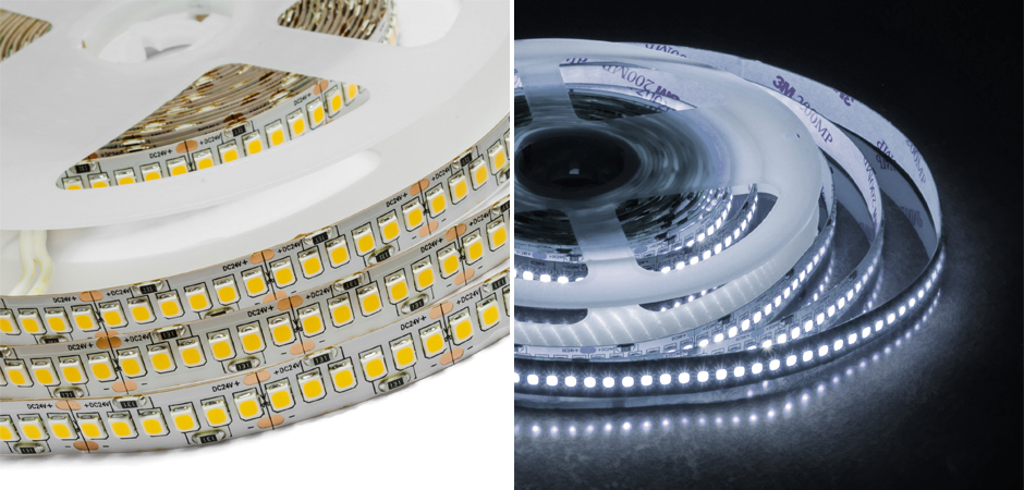 Светодиодная лента 26W/m 240LED/m 2835SMD 5м дневной белый Светодиодная лента 26W/m 240LED/m 2835SMD 5м дневной белый - Loft-Concept в Тюмени