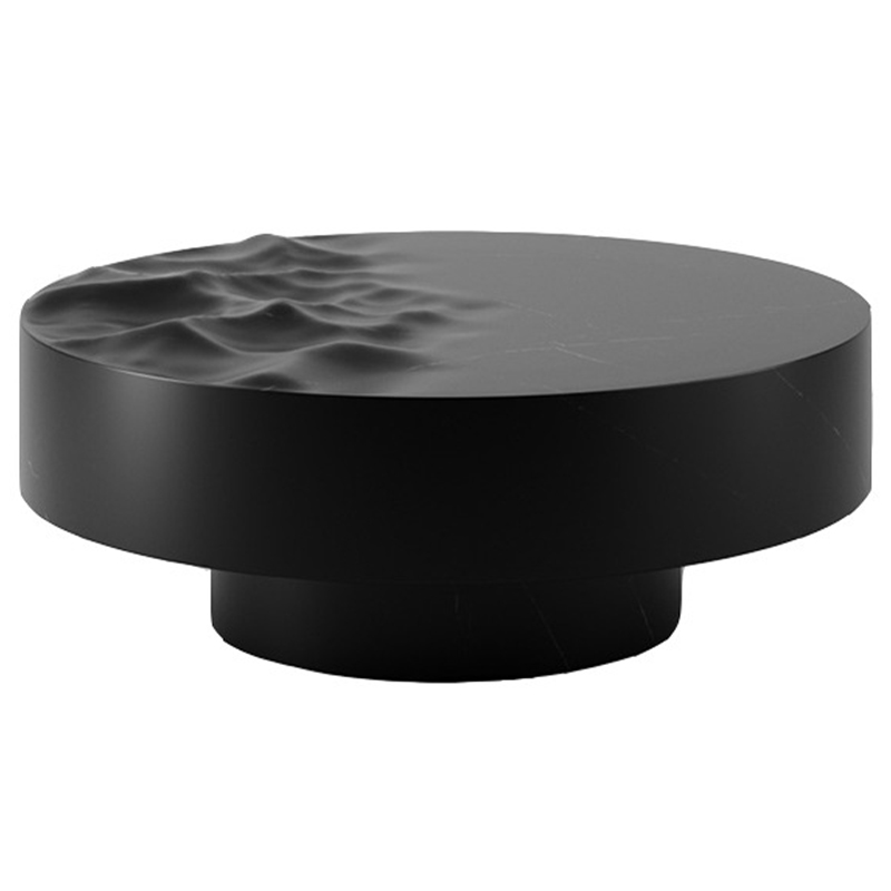Дизайнерский журнальный стол Mathieu Lehanneur Sculpts Ocean Memories Round Black Черный Мрамор Nero Дизайнерский журнальный стол Mathieu Lehanneur Sculpts Ocean Memories Round Black Черный Мрамор Nero в Тюмени | Loft Concept