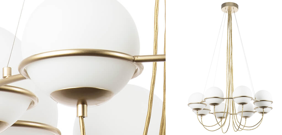 Люстра Melissa Chandelier Champagne 8 Люстра Melissa Chandelier Champagne 8 - Loft-Concept в Тюмени