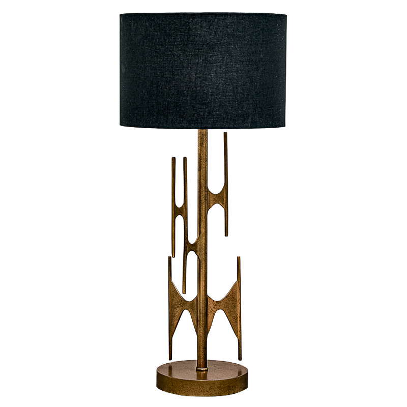 Настольная лампа Flabanico Table lamp Винтажная латунь Черный Настольная лампа Flabanico Table lamp Винтажная латунь Черный в Тюмени | Loft Concept
