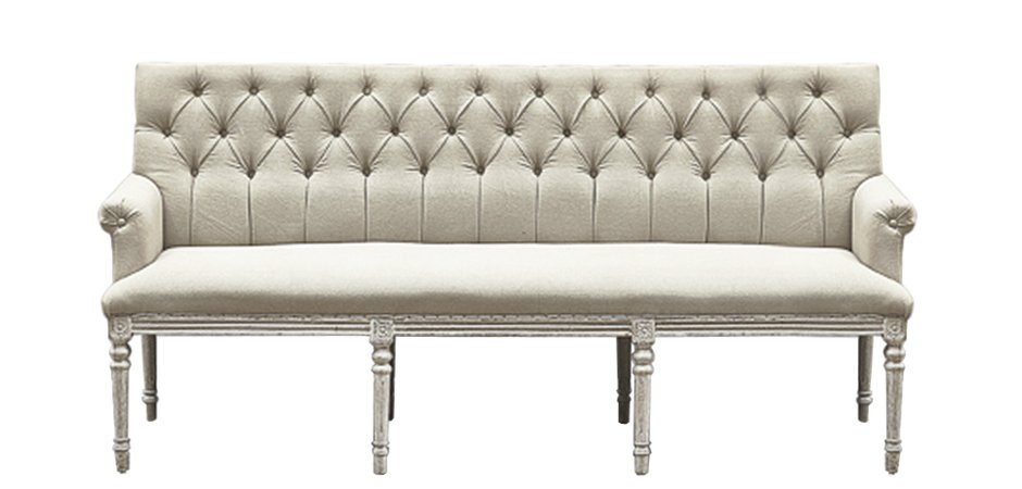 Диван Luxe Soho Dining Bench Sofa Диван Luxe Soho Dining Bench Sofa - Loft-Concept в Тюмени