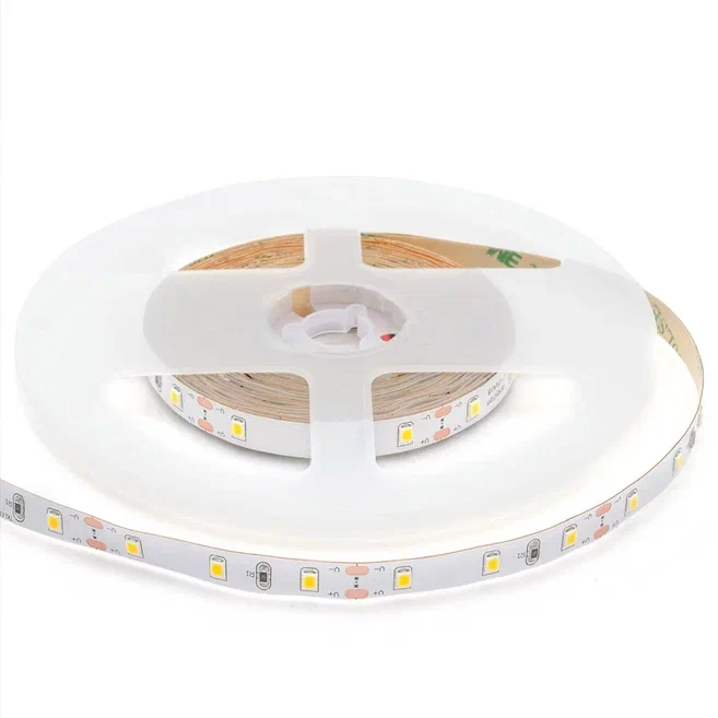 Комплект светодиодная лента 4,8W/m 60LED/m 3528SMD теплый белый с адаптером Белый Комплект светодиодная лента 4,8W/m 60LED/m 3528SMD теплый белый с адаптером Белый в Тюмени | Loft Concept